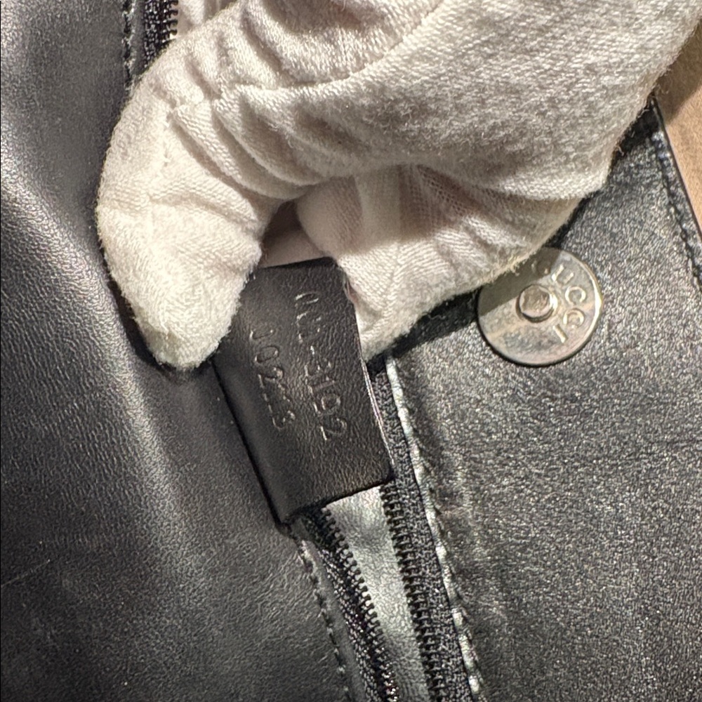 Gucci Jackie VTG Black Leather Hobo bag - Picture 14 of 16